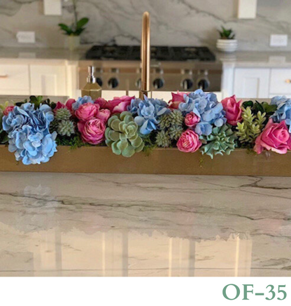 Custom Design with Artificial Flowers