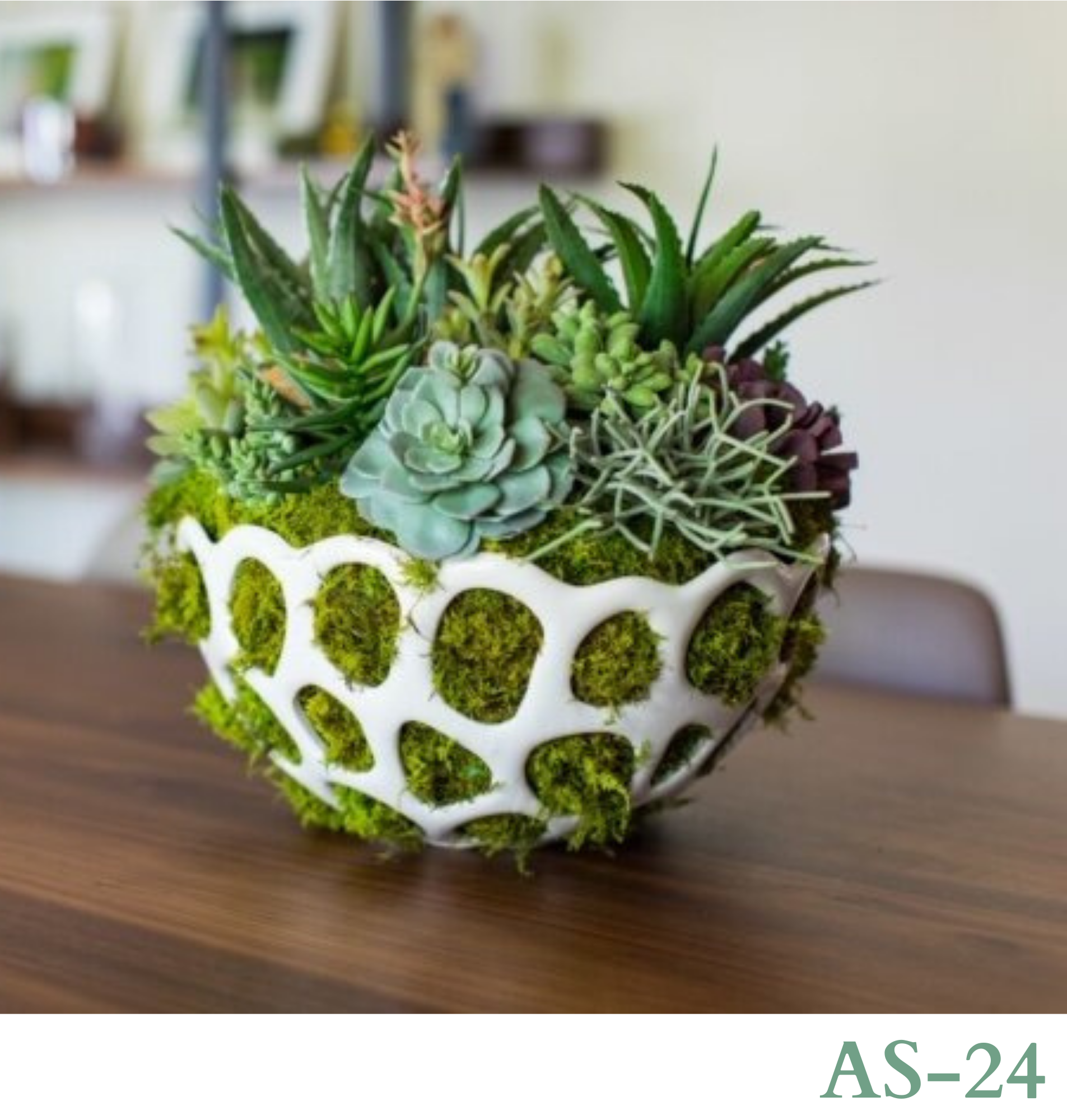 Custom Design with Artificial Succulents