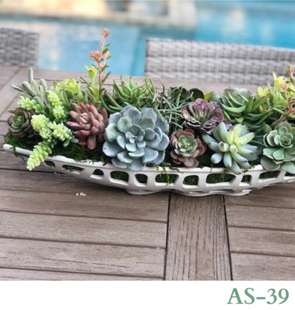 Custom Design with Artificial Succulents