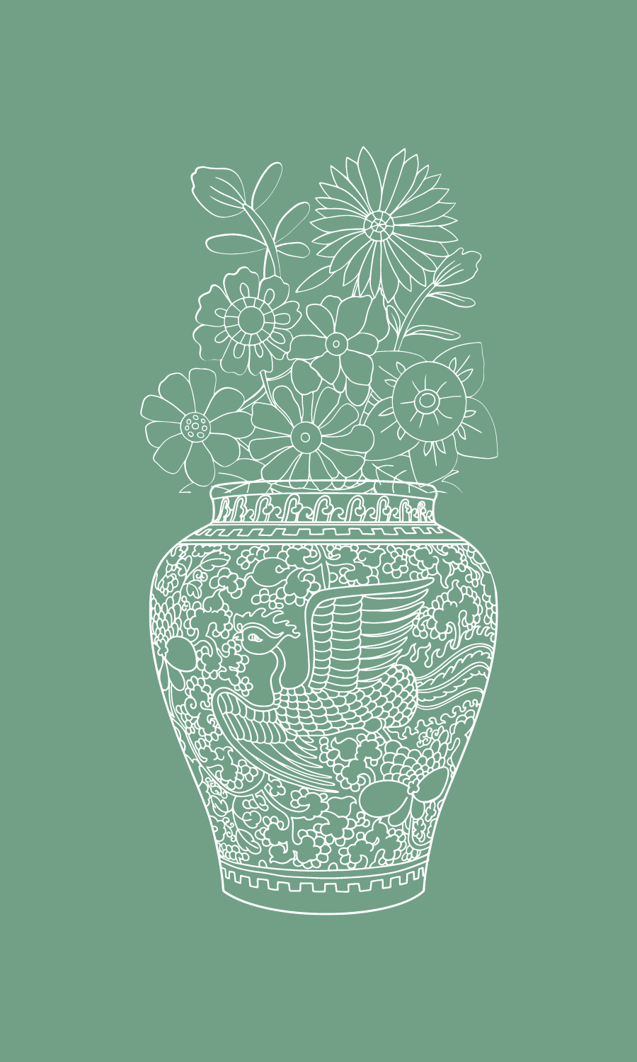Graphic Placeholder for a Custom Artificial Floral Design