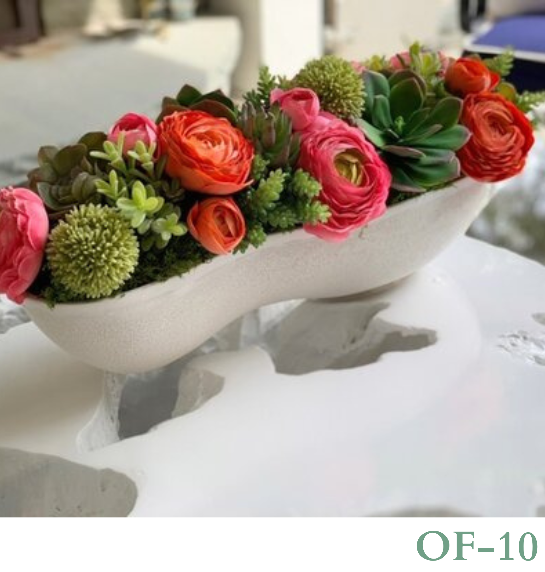 Custom Design with Artificial Flowers