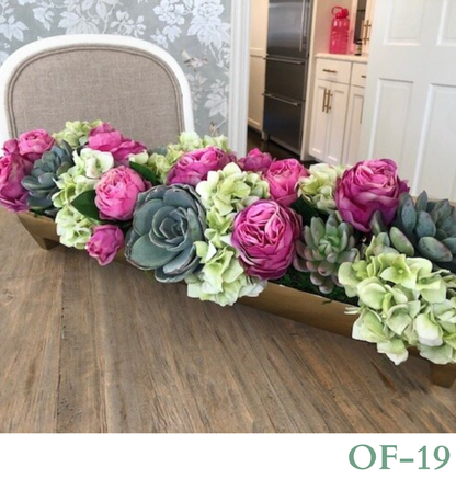 Custom Design with Artificial Flowers