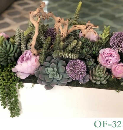 Custom Design with Artificial Flowers