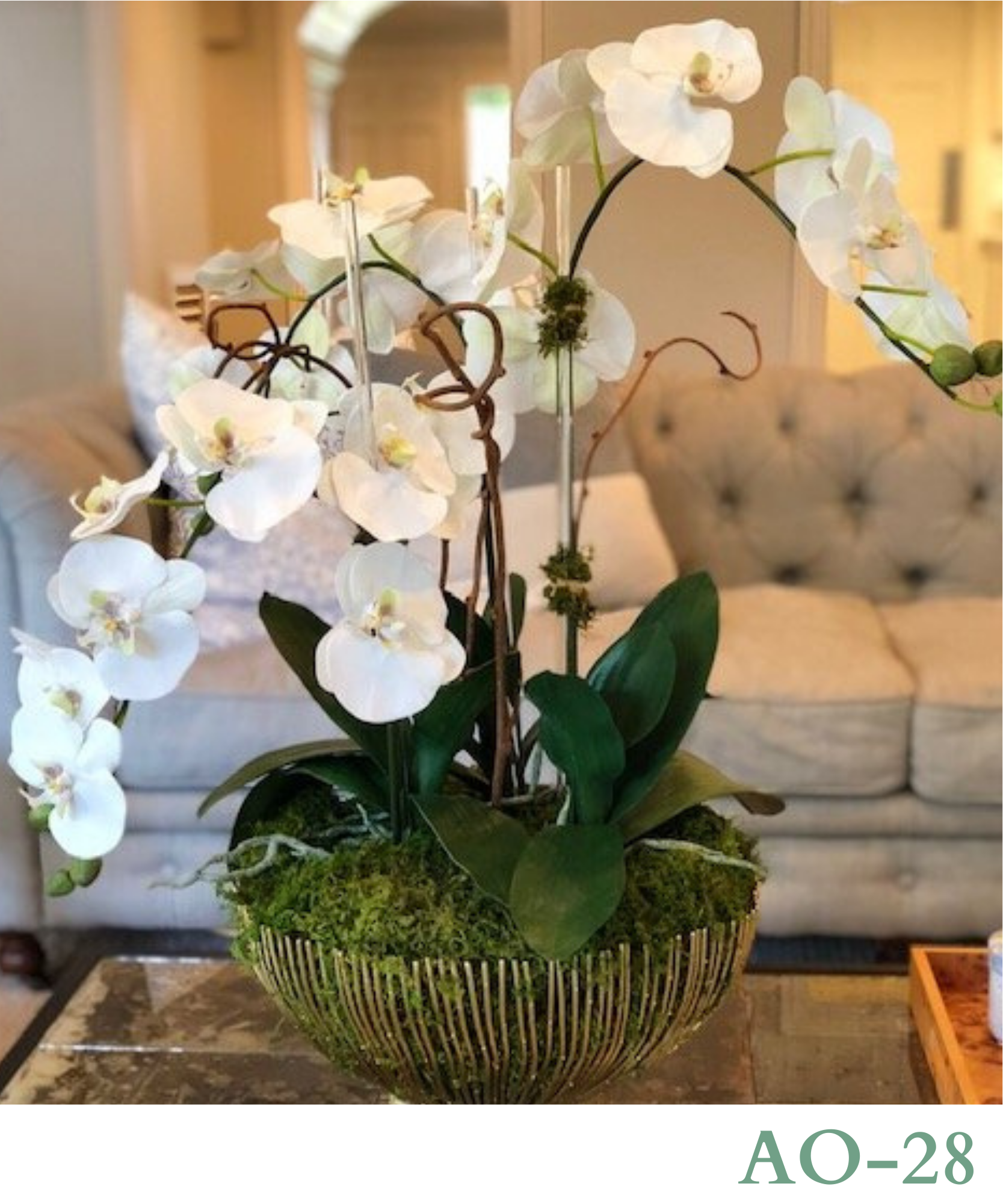 Custom Designed Artificial Orchids