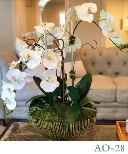 Custom Designed Artificial Orchids