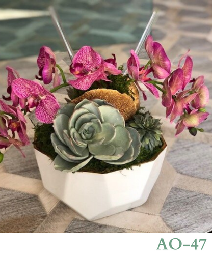 Custom Designed Artificial Orchids