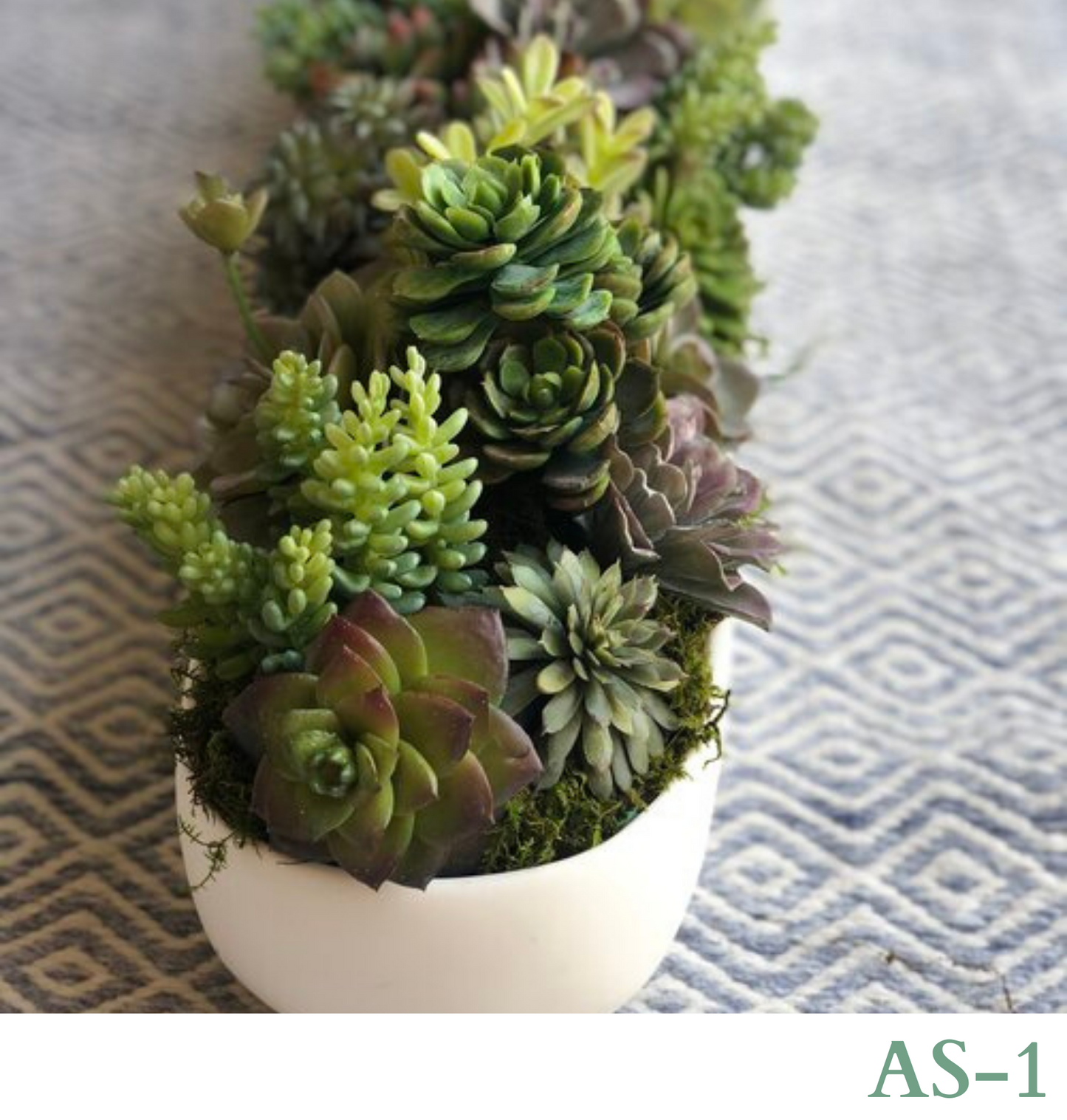 Custom Design with Artificial Succulents