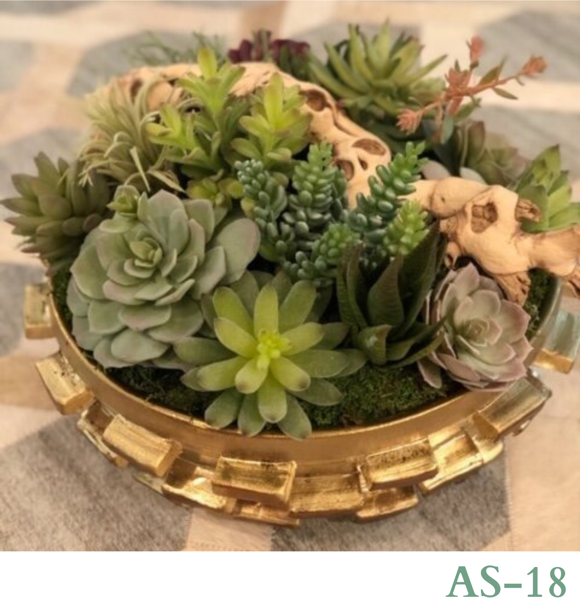 Custom Design with Artificial Succulents