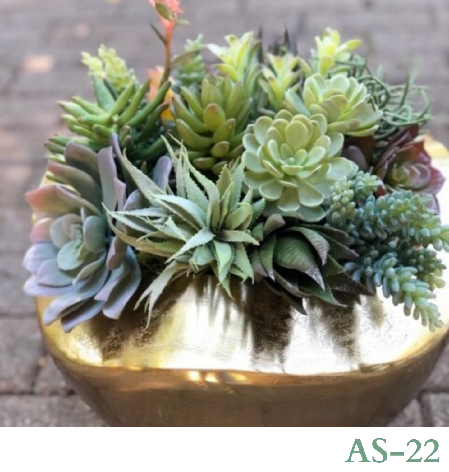 Custom Design with Artificial Succulents