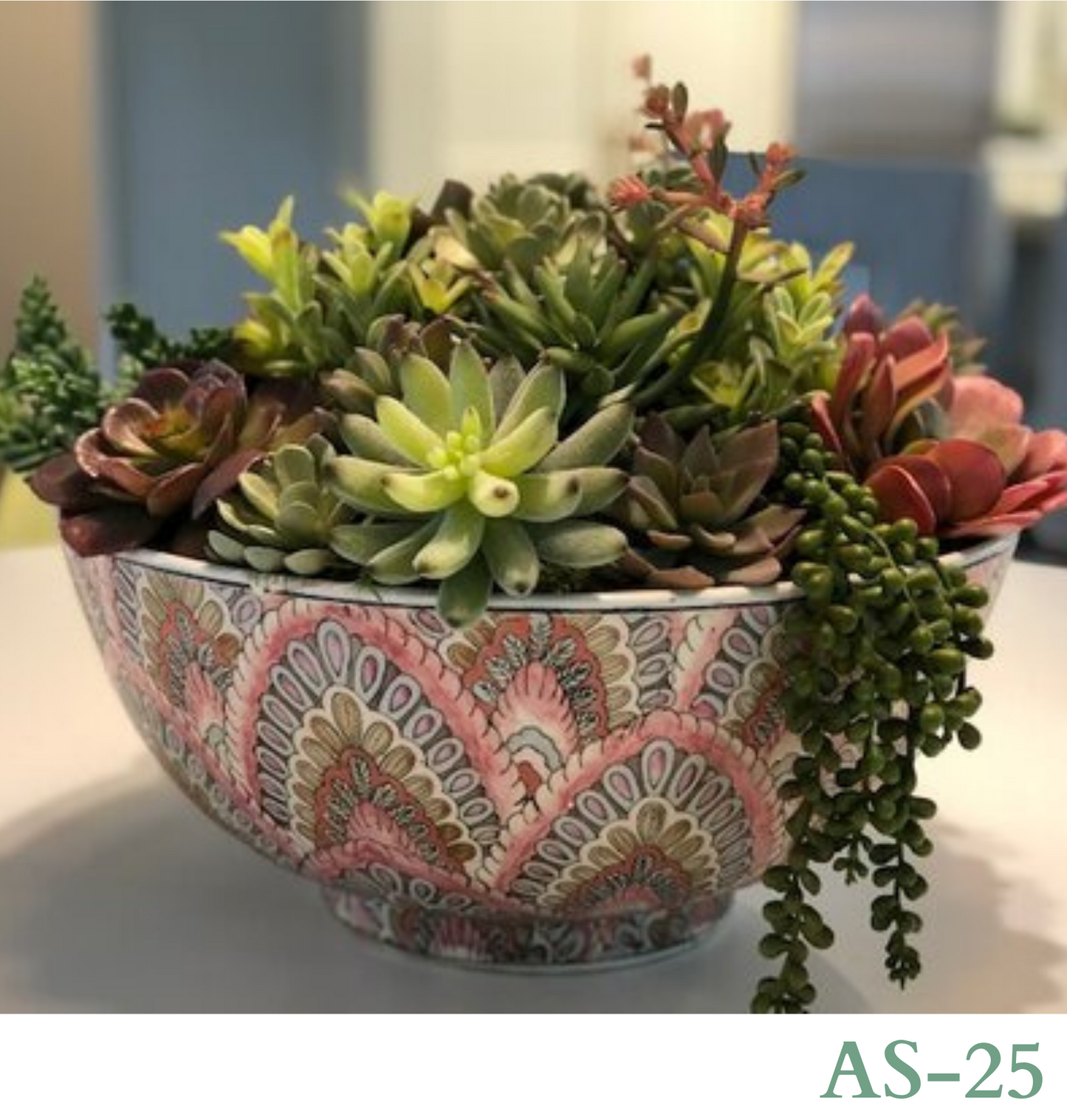 Custom Design with Artificial Succulents