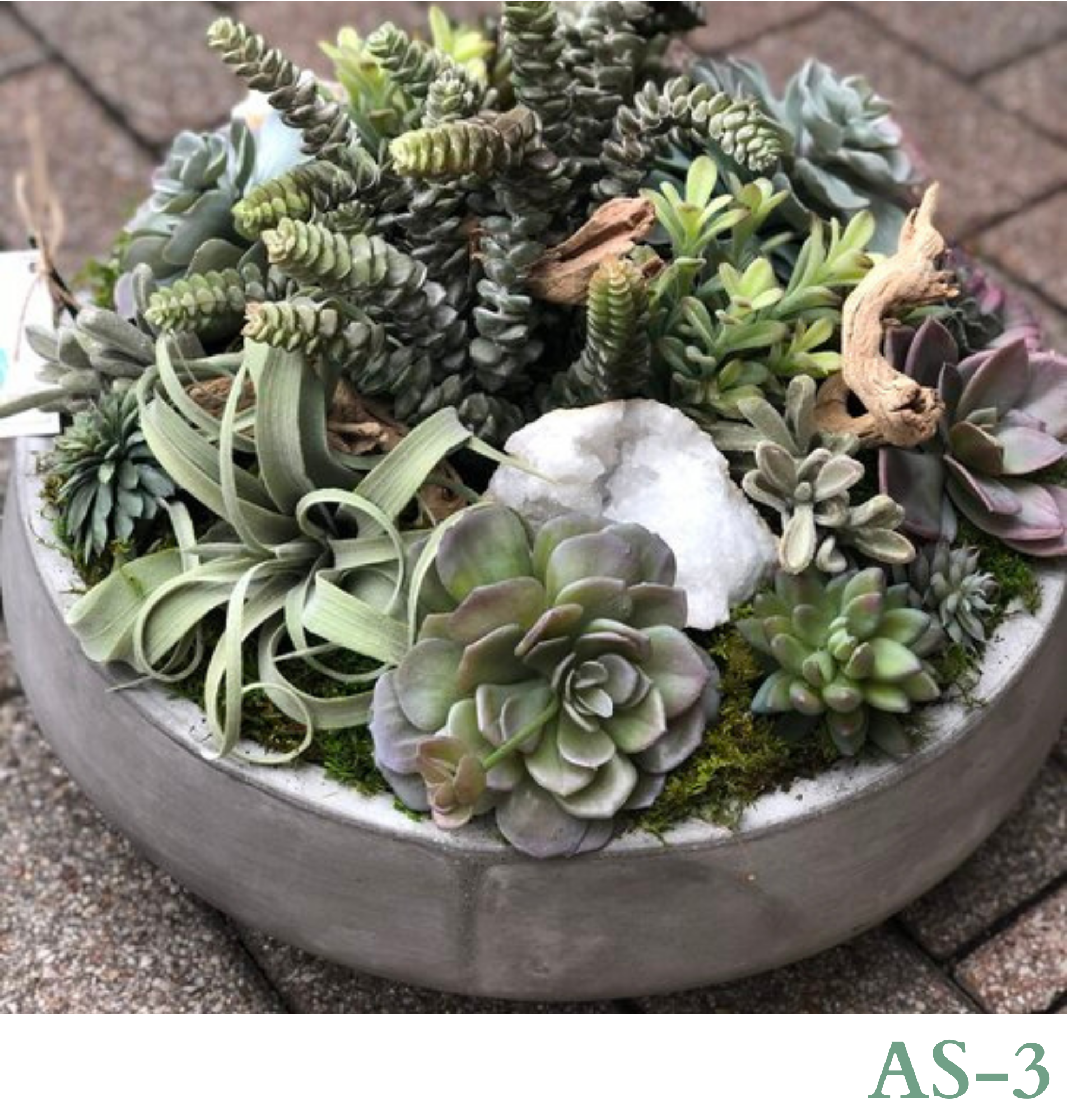 Custom Design with Artificial Succulents