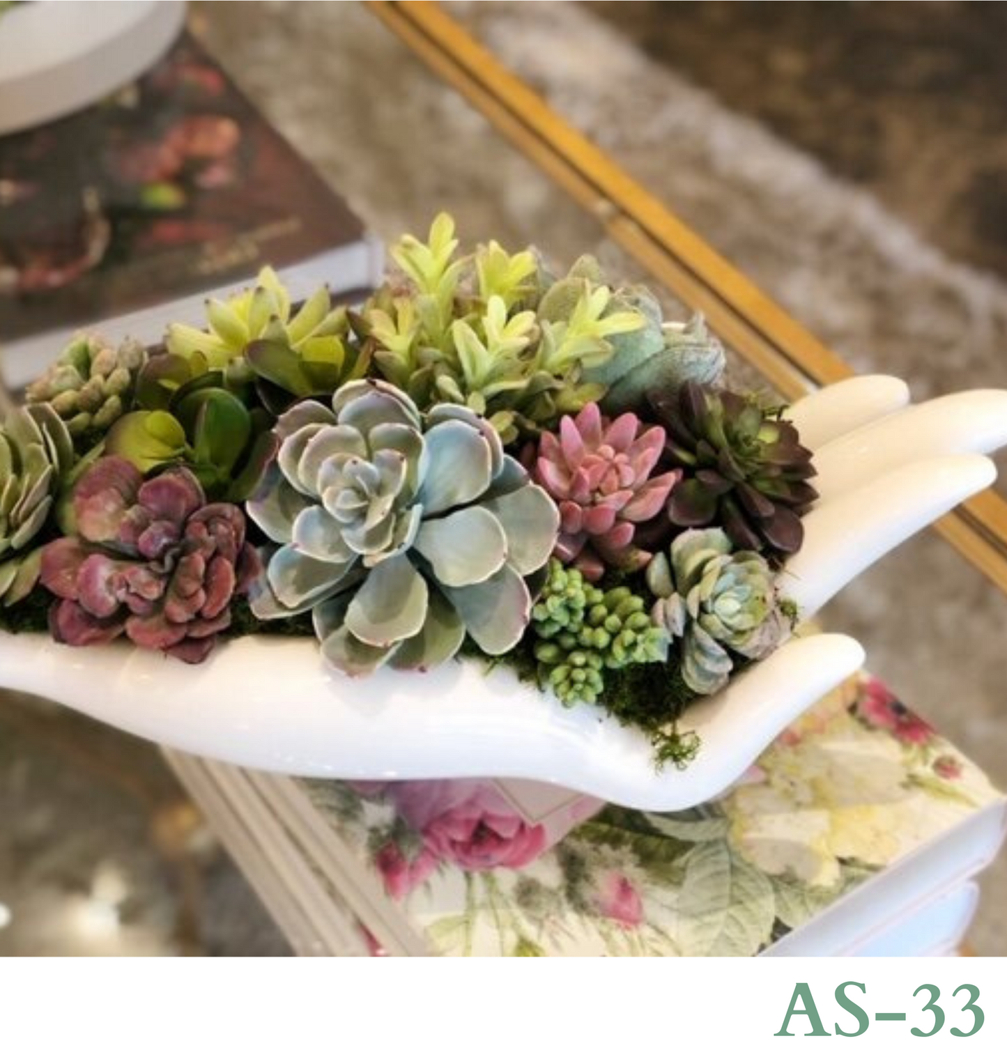 Custom Design with Artificial Succulents