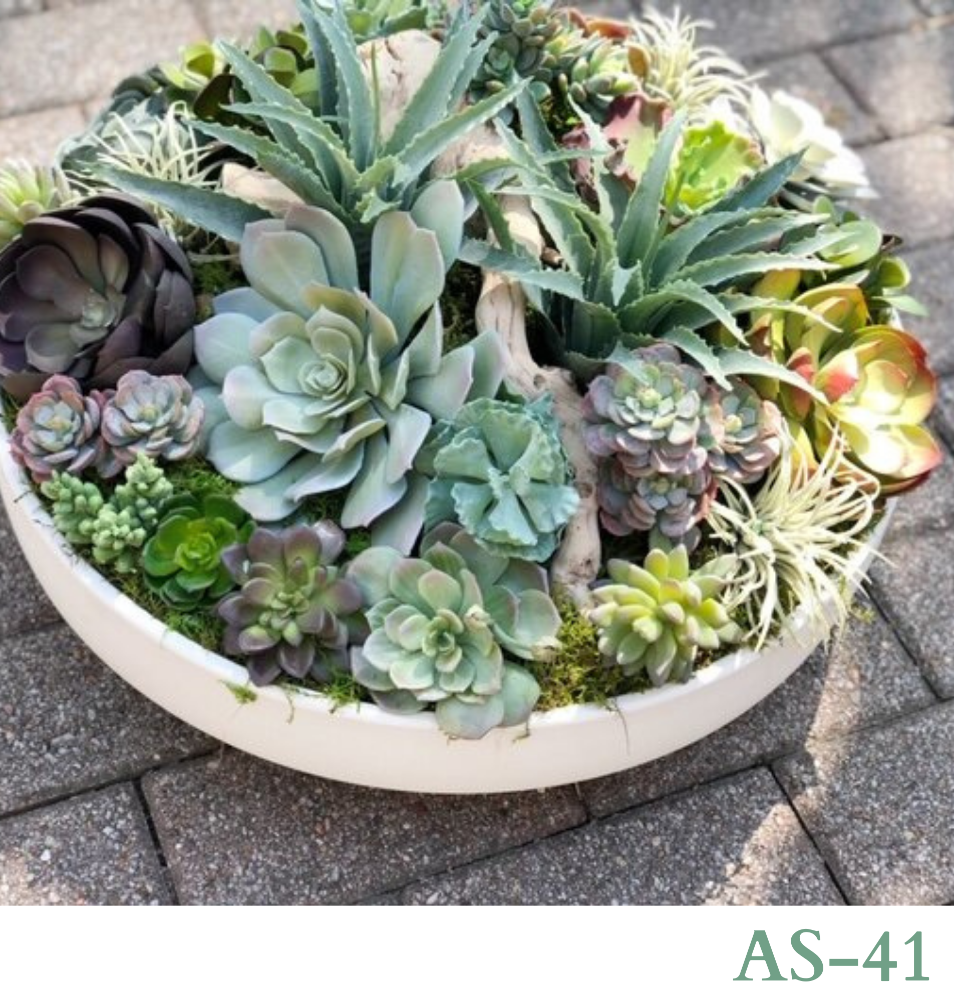 Custom Design with Artificial Succulents