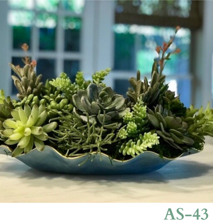 Custom Design with Artificial Succulents