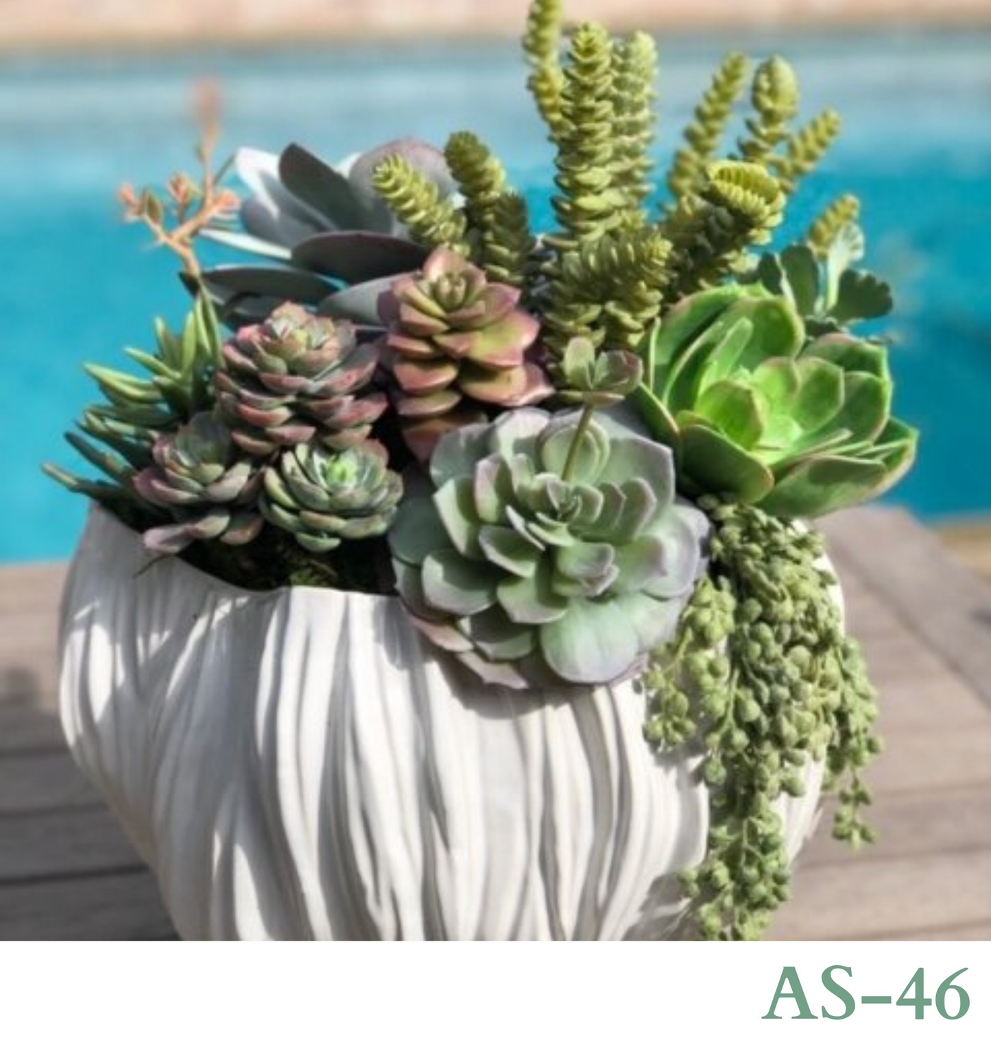 Custom Design with Artificial Succulents