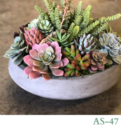 Custom Design with Artificial Succulents