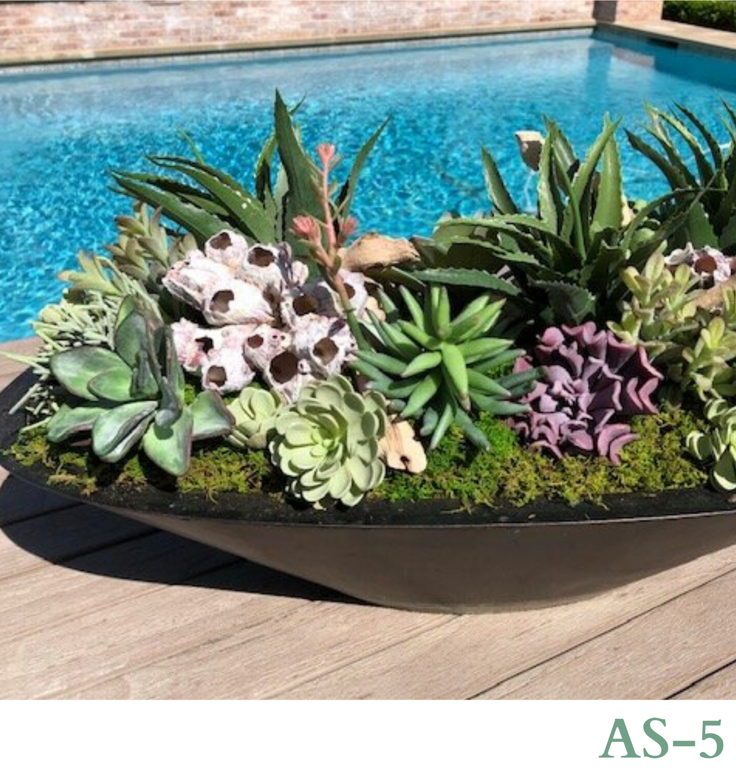 Custom Design with Artificial Succulents