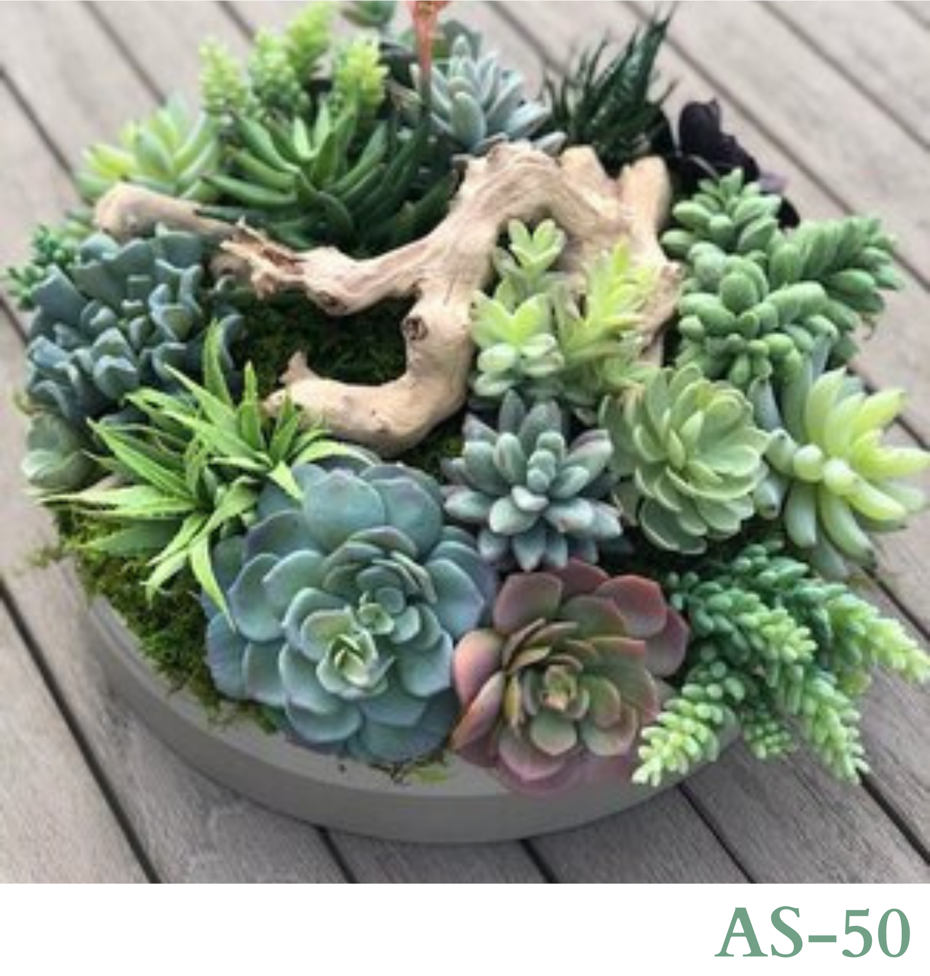 Custom Design with Artificial Succulents