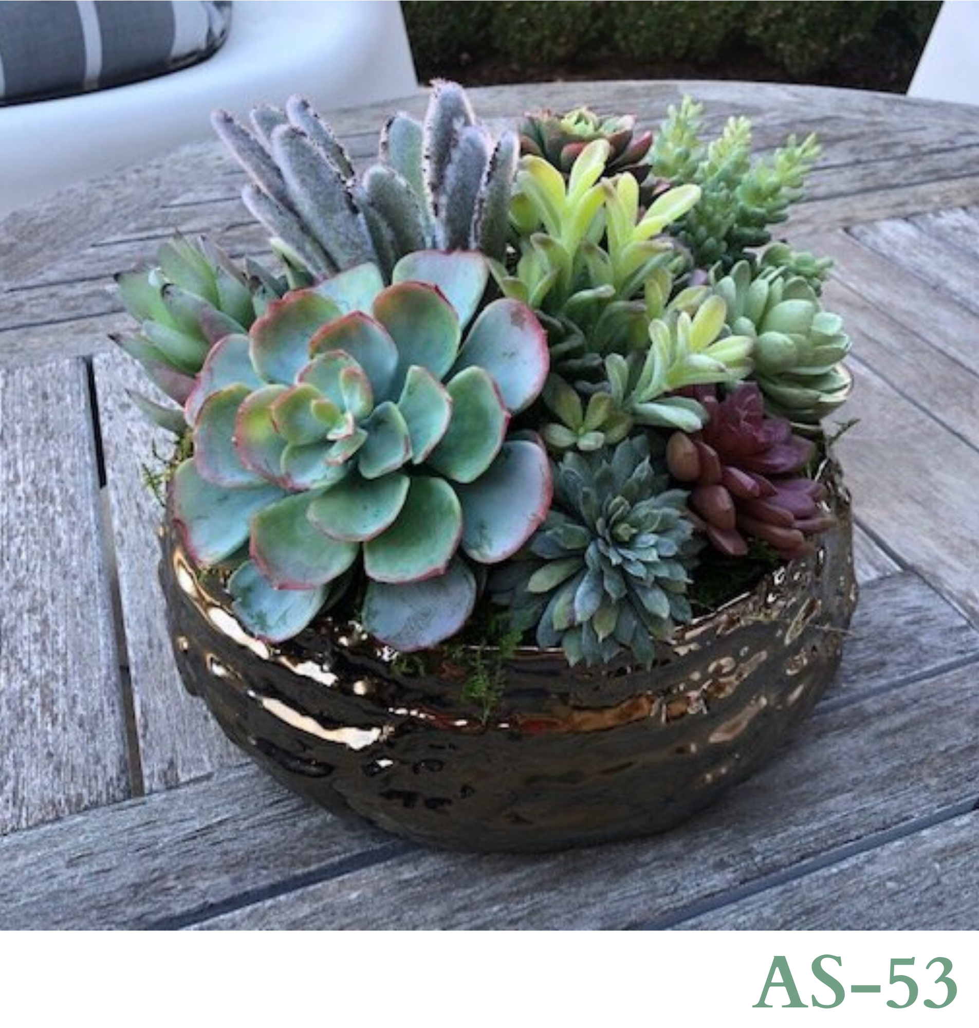 Custom Design with Artificial Succulents