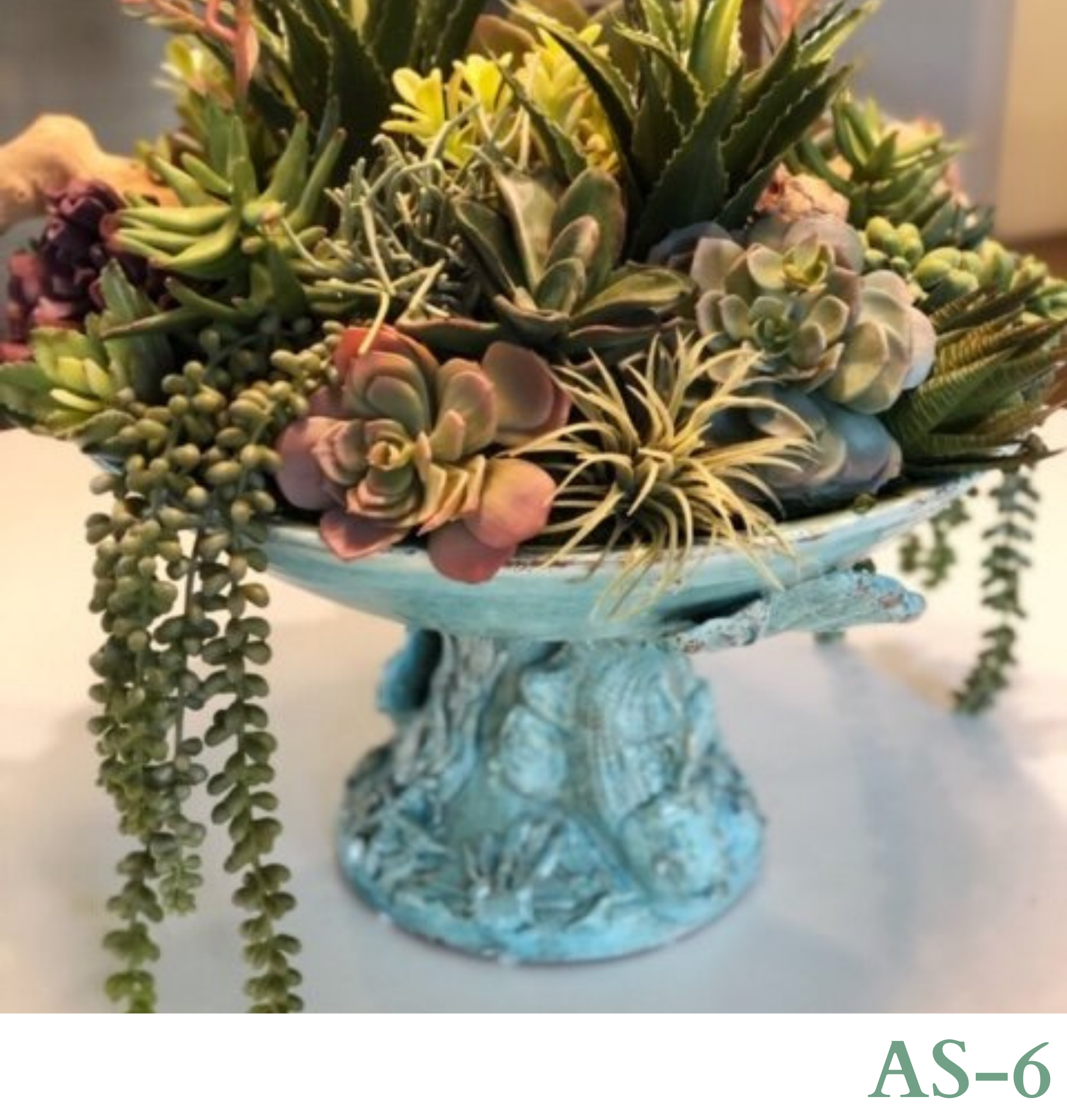 Custom Design with Artificial Succulents